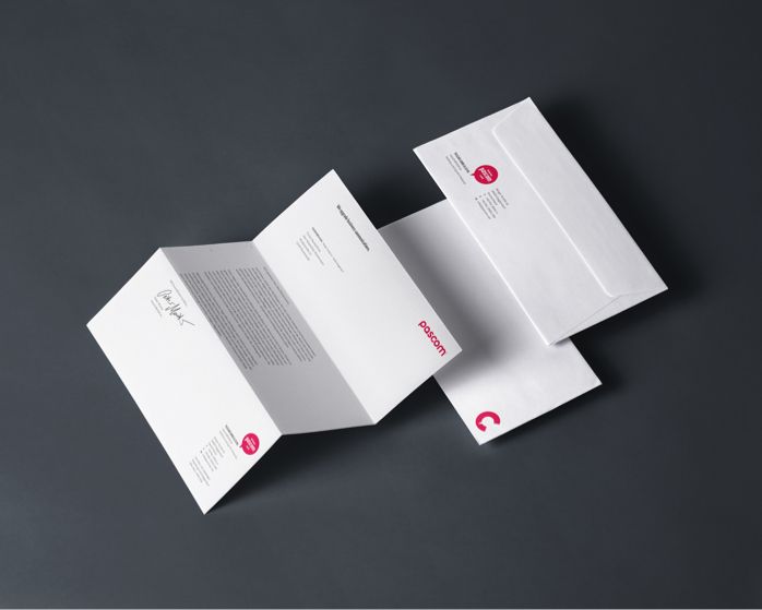Pascom Briefpapier