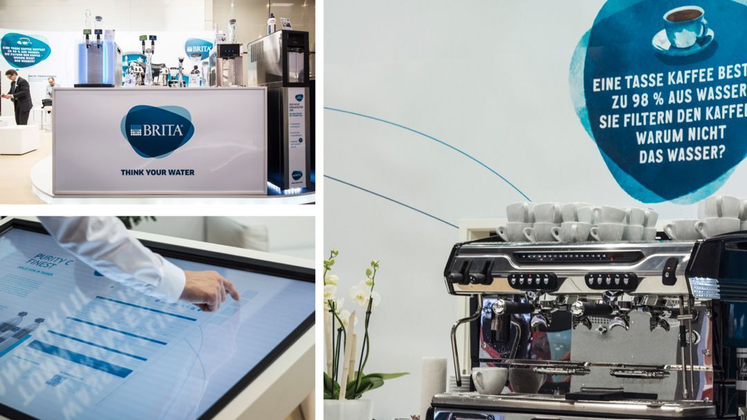Messestand BRITA Internorga