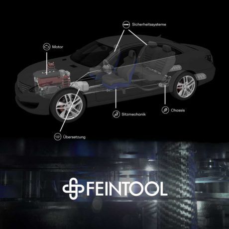 Feintool 3D-Rendering Auto
