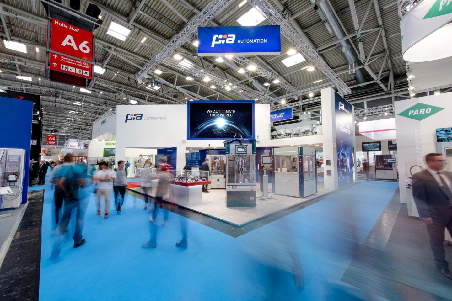 pia automatica messestand