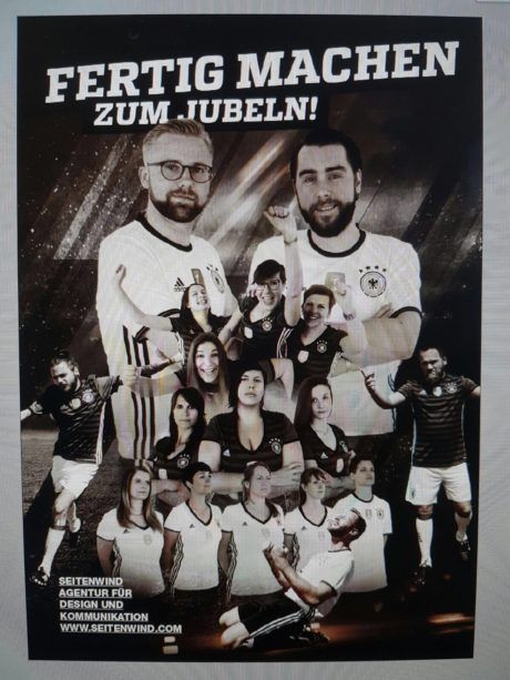 Plakat Team Werbeagentur seitenwind Regensburg