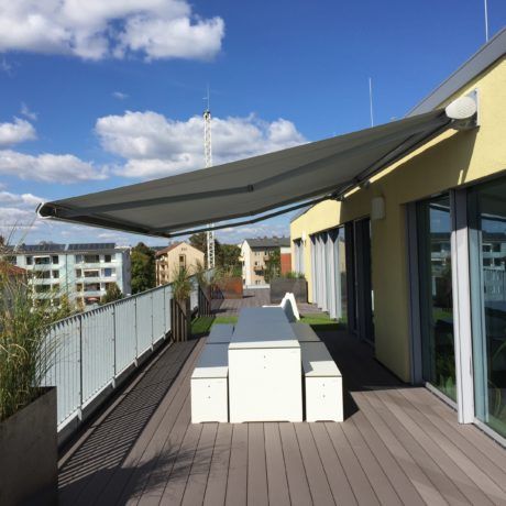 Dachterrasse der Werbeagentur seitenwind Regensburg