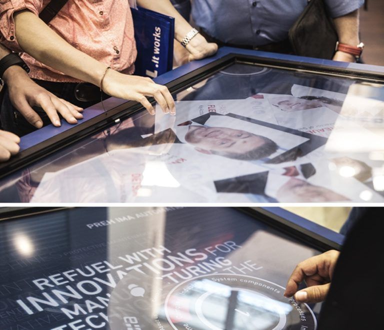PIA Automation Messestand Detailaufnahmen