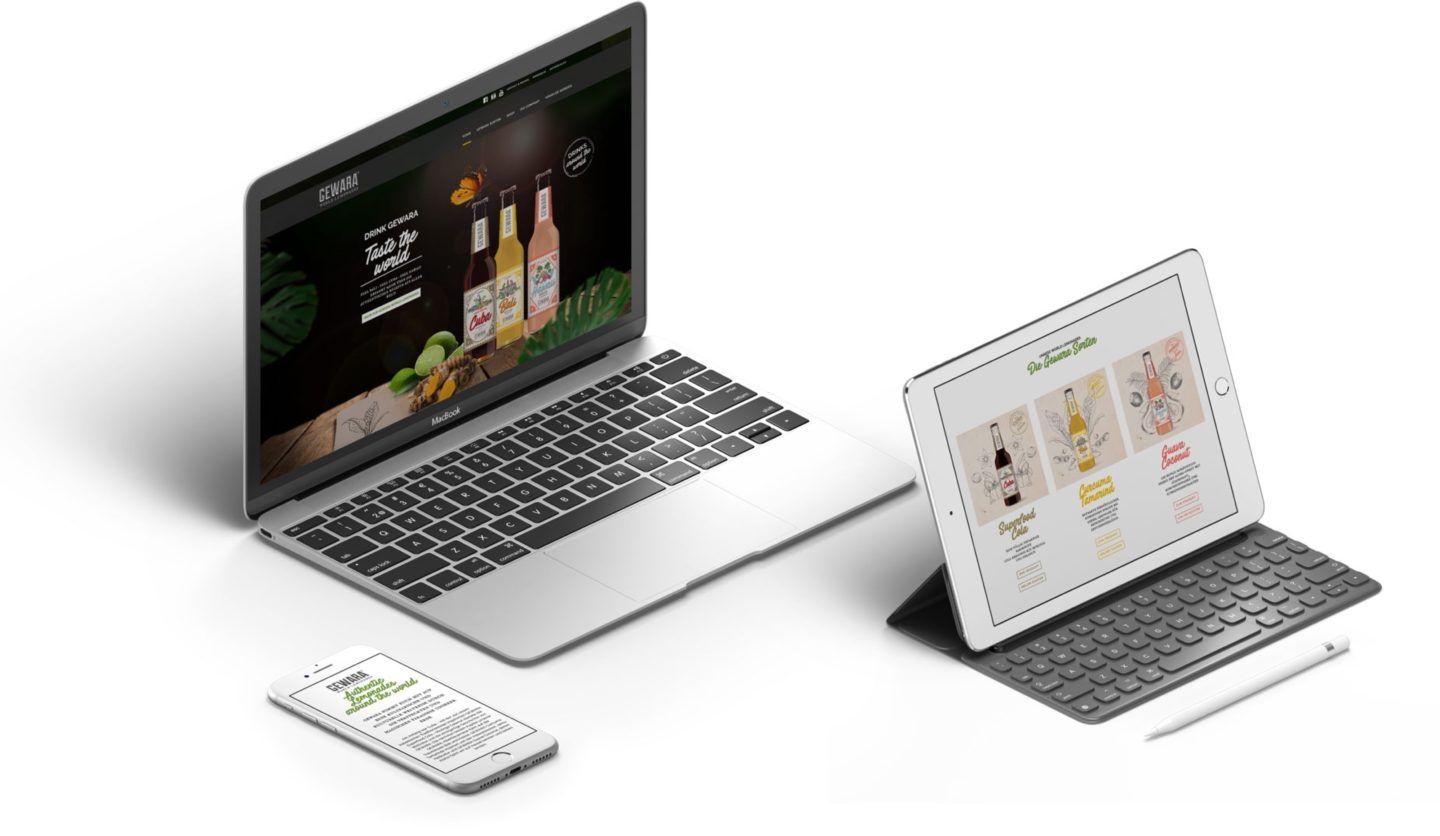 Gewara Website Mockup