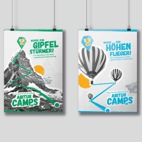 Referenzen AbiturCamps Corporate Design