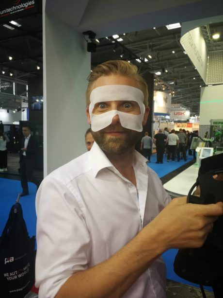 Tobias Schweinitz auf Messe