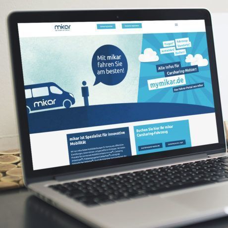 Mikar Website Design und Konzeption